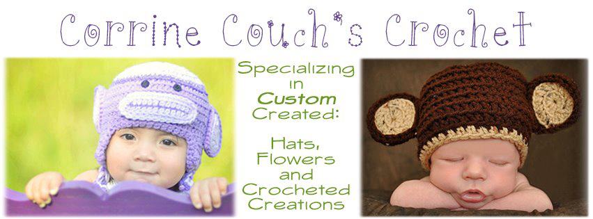 Fun and funky hats from Corrine Couch Crochet!