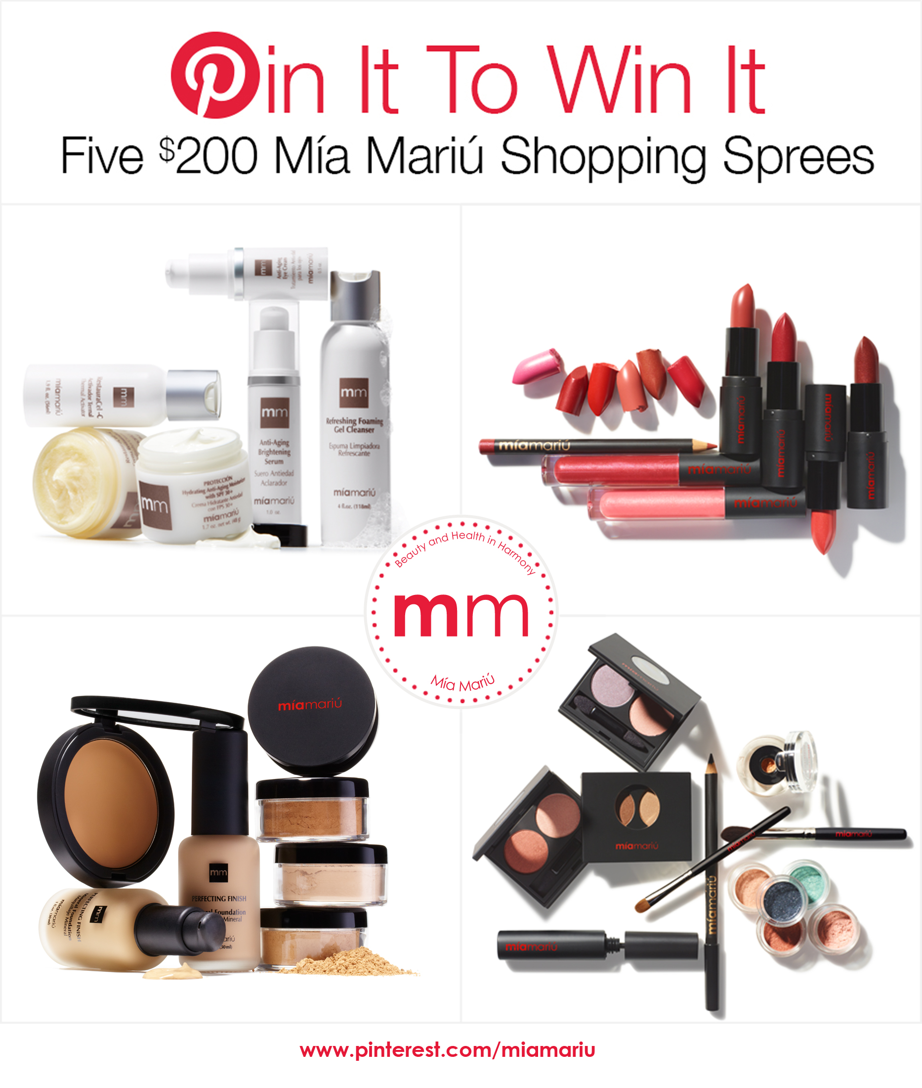 Mia Mariu Pin To Win $200 Shopping Spree Giveaway!