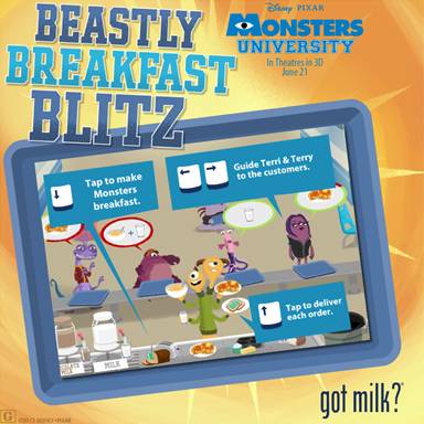 Celebrate Disney’s Monsters University with fun printables and an online game! #MonstersU
