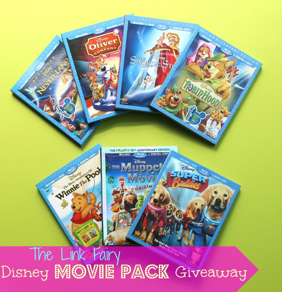 Disney Movie Pack Giveaway