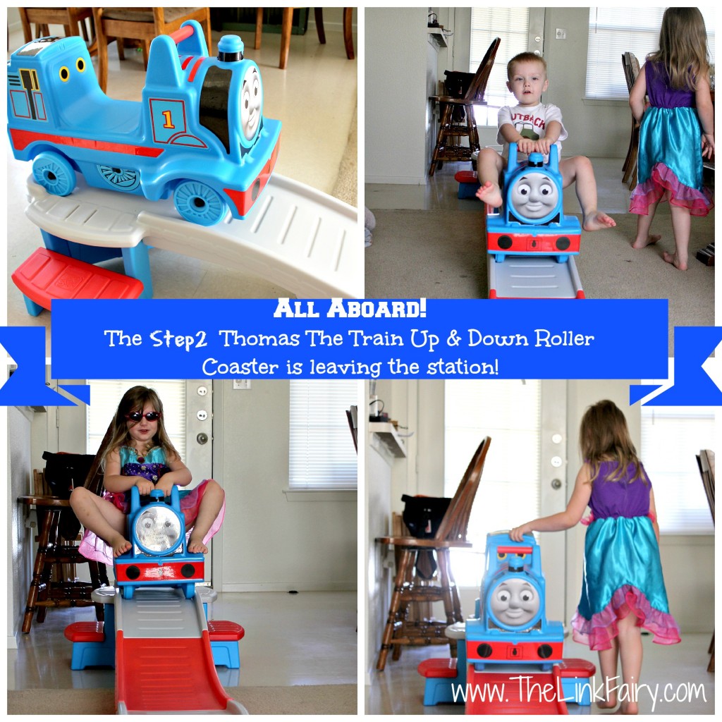 thomas the train up and down roller coaster