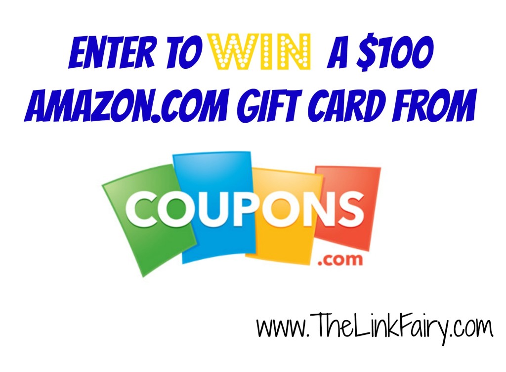 coupons.com $100 Amazon.com gift card giveaway