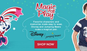 Kohl’s #MagicAtPlay line from Jumping Beans & Disney Living Review & #Giveaway !