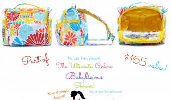 Ju-Ju-Be Flower Power BFF Diaper Bag Giveaway! #BabyliciousShower
