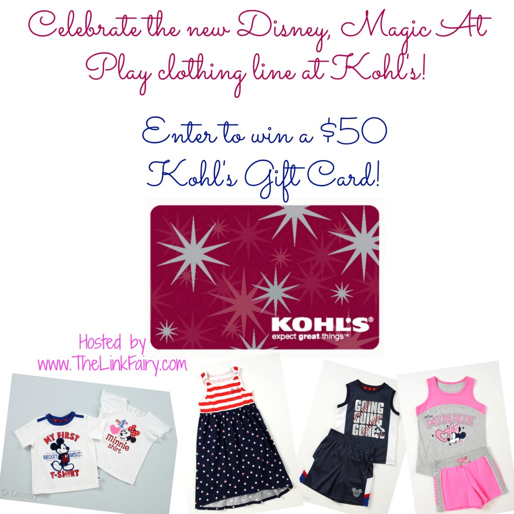 Win a $50 Kohl's gift card