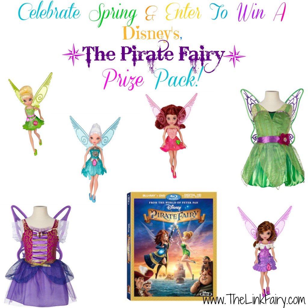 Win a Disney's, The Pirate Fairy Prize Pack!