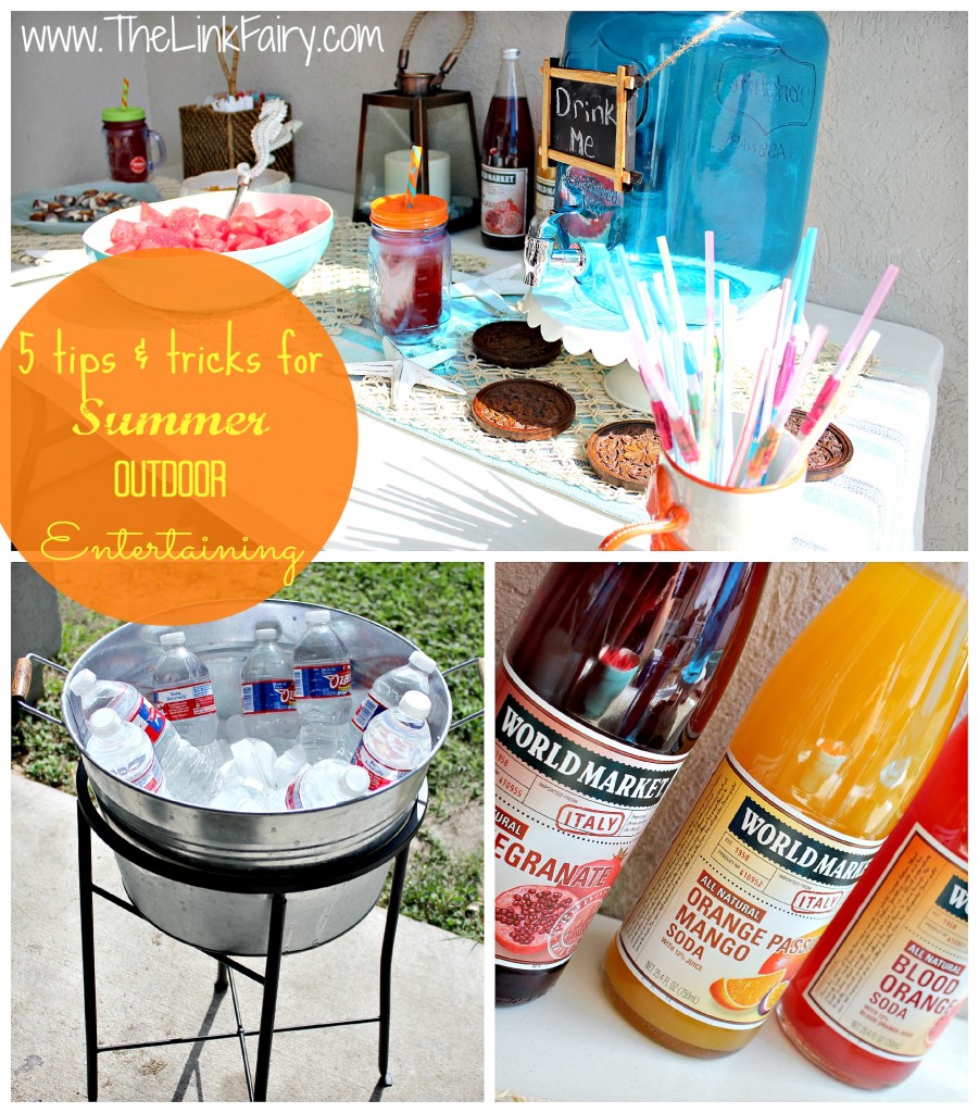 5 tips and tricks for summer outdoor entertaining