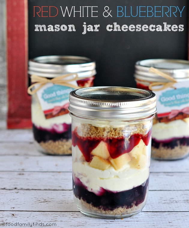 Red-White-and-Blueberry-Mason-Jar-Cheesecake-Desserts