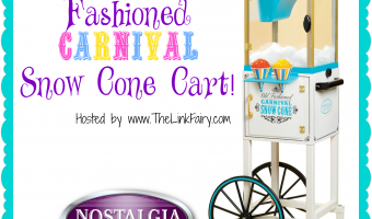 Win an Old Fashioned Carnival Snow Cone Cart! #Giveaway