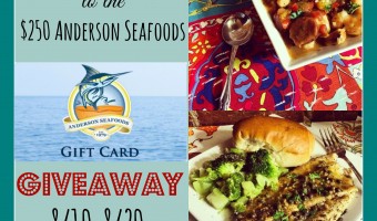 Anderson Seafoods $250 gift card giveaway!