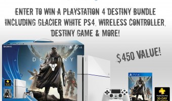 Enter to win a #PS4 Destiny Bundle #Giveaway before you can buy it! #gamer #videogames