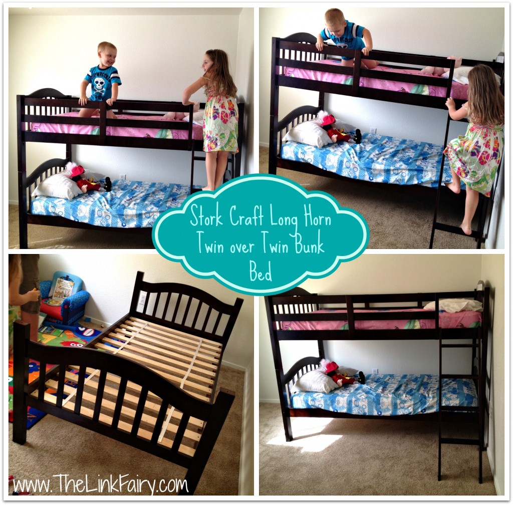 Stork Craft Long Horn Twin over Twin Bunk Bed Review