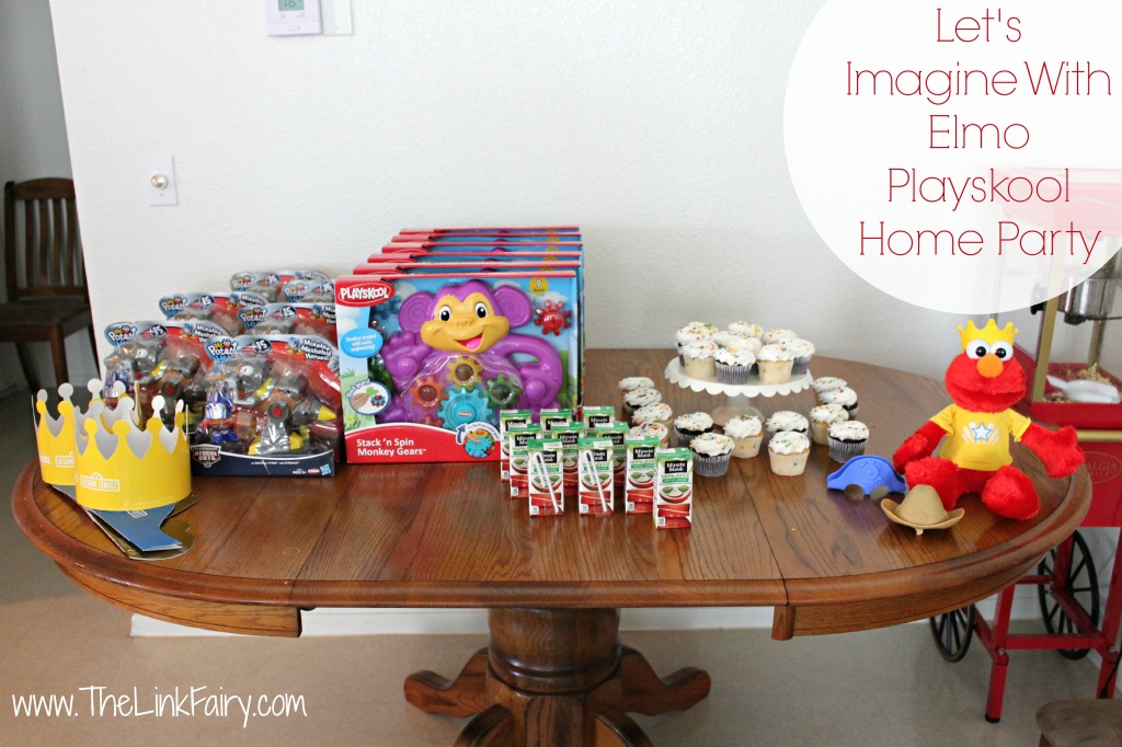Let's imagine with Elmo Playskool Home Party