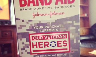 Support our troops with new OUR VETERAN HEROES BAND-AID Brand Adhesive Bandages! #RunWithGlory #MC #Sponsored