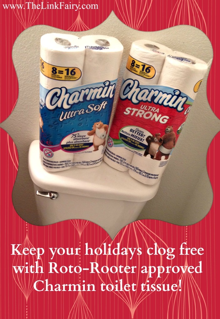 Charmin toilet paper is roto-rooter approved to help keep your holidays clog free! #IC #TweetFromTheSeat