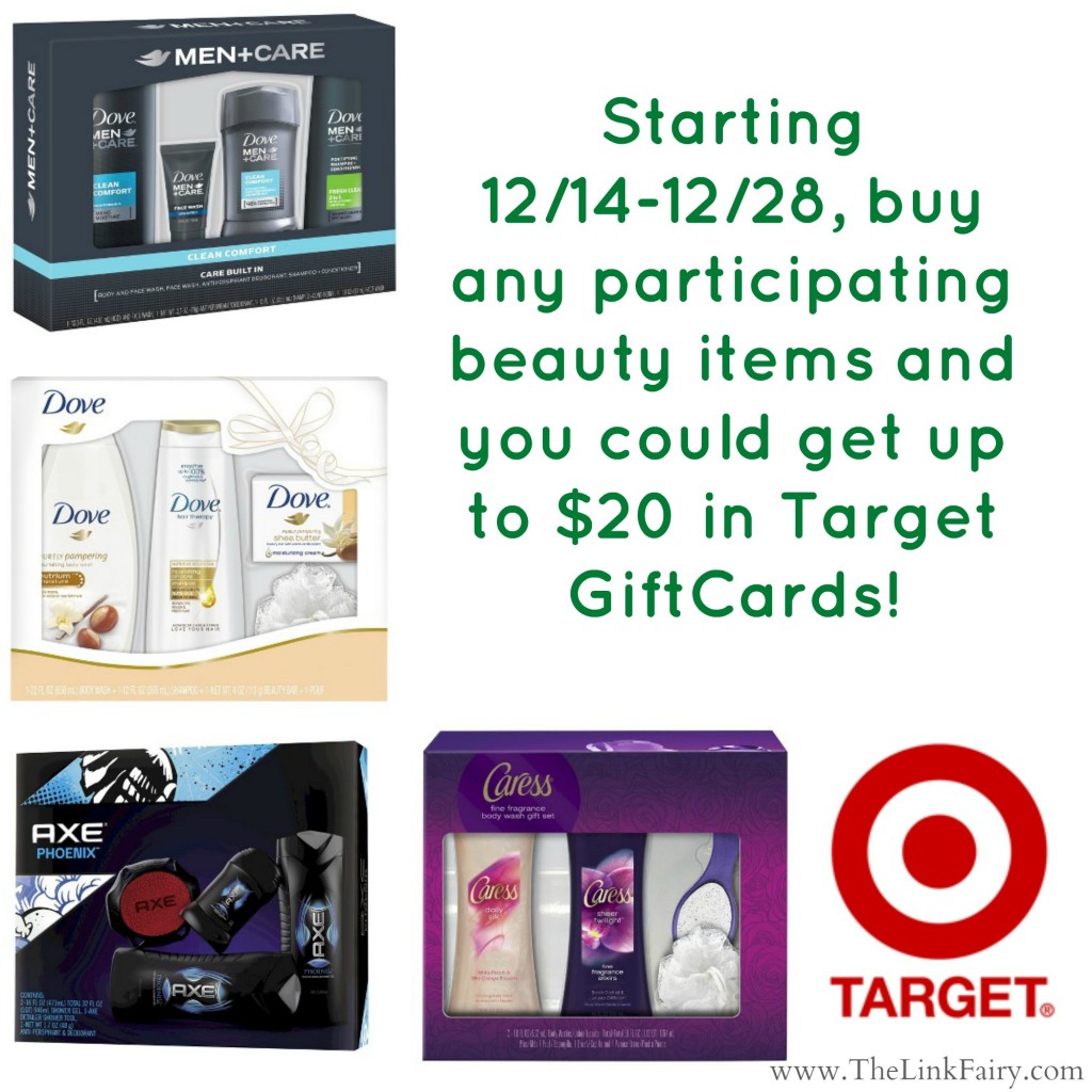 Grab great savings and free gift cards at Target starting 1214!