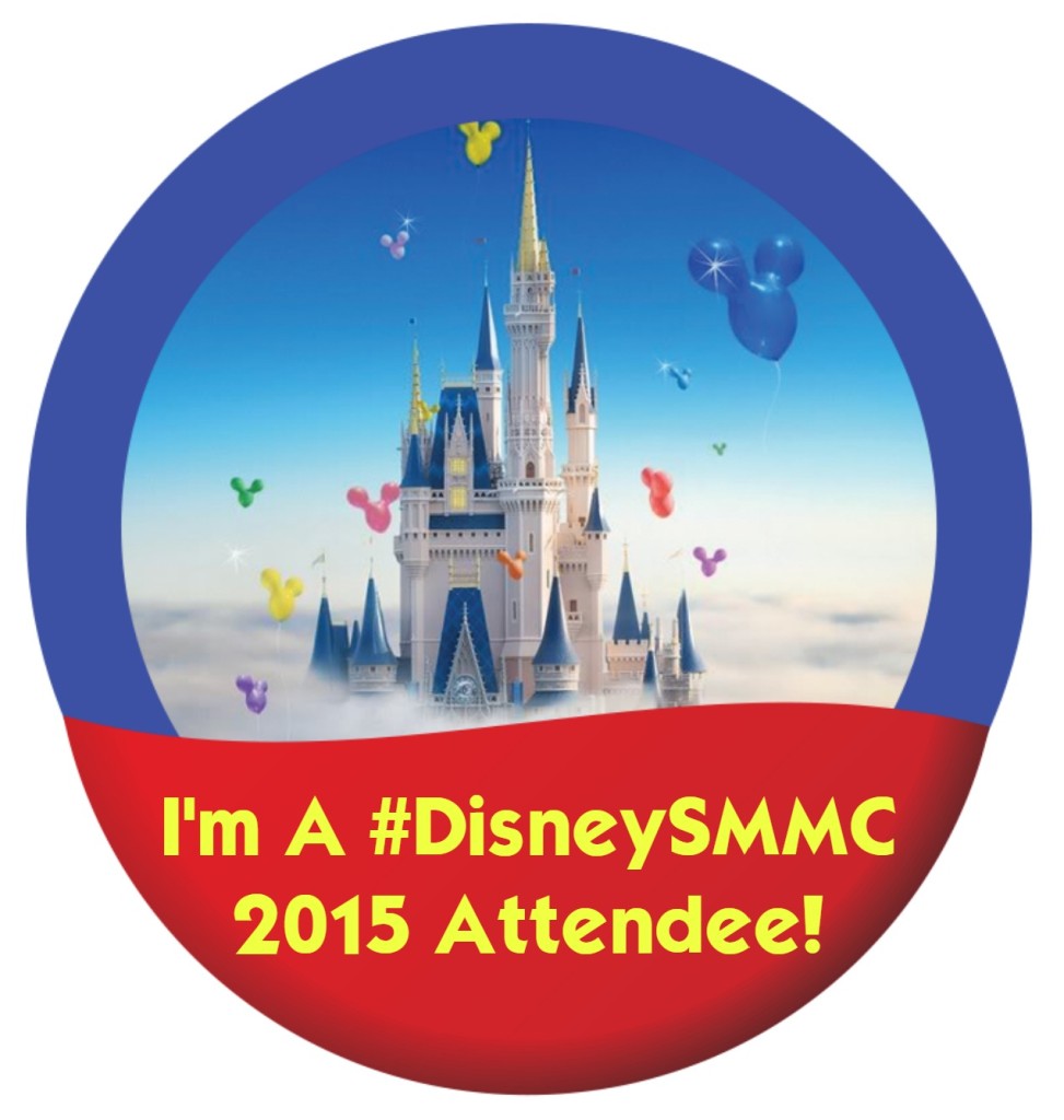 #DisneySMMC 2015 Attendee Button from TheLinkFairy.com