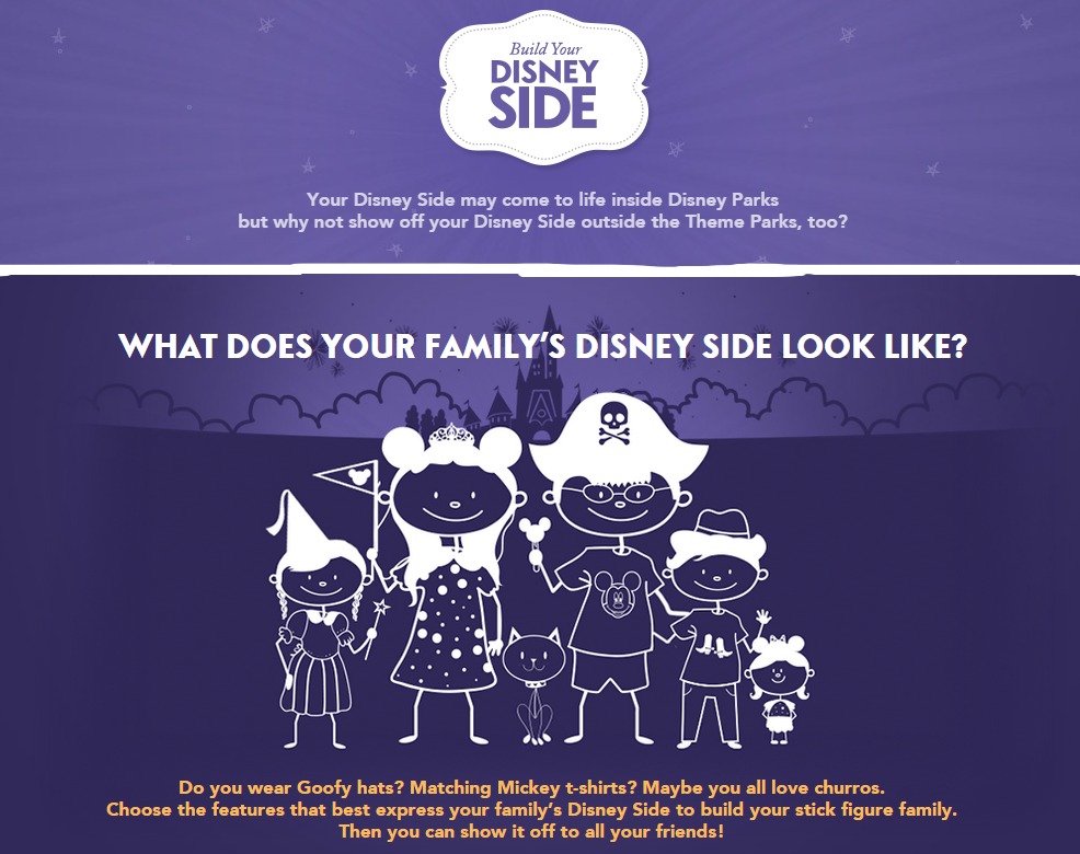Create your own #DisneySide family decal for FREE! #Disney #travel #disneyvacation #kids