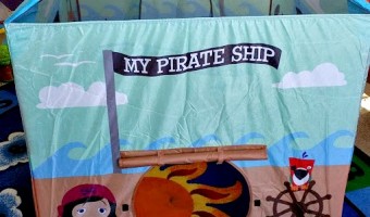 Fun Ahoy! With Pacific Play Tents’ “My Pirate Ship” House Tent