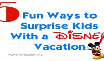 5 Creative ways to surprise kids with a Disney vacation! #Disney #Travel #DisneyVacation #SwanDolphin