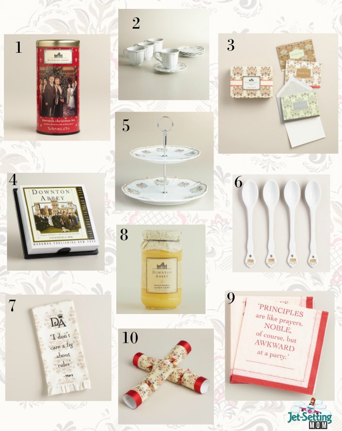 top 10 Downton Abbey Products from World Market