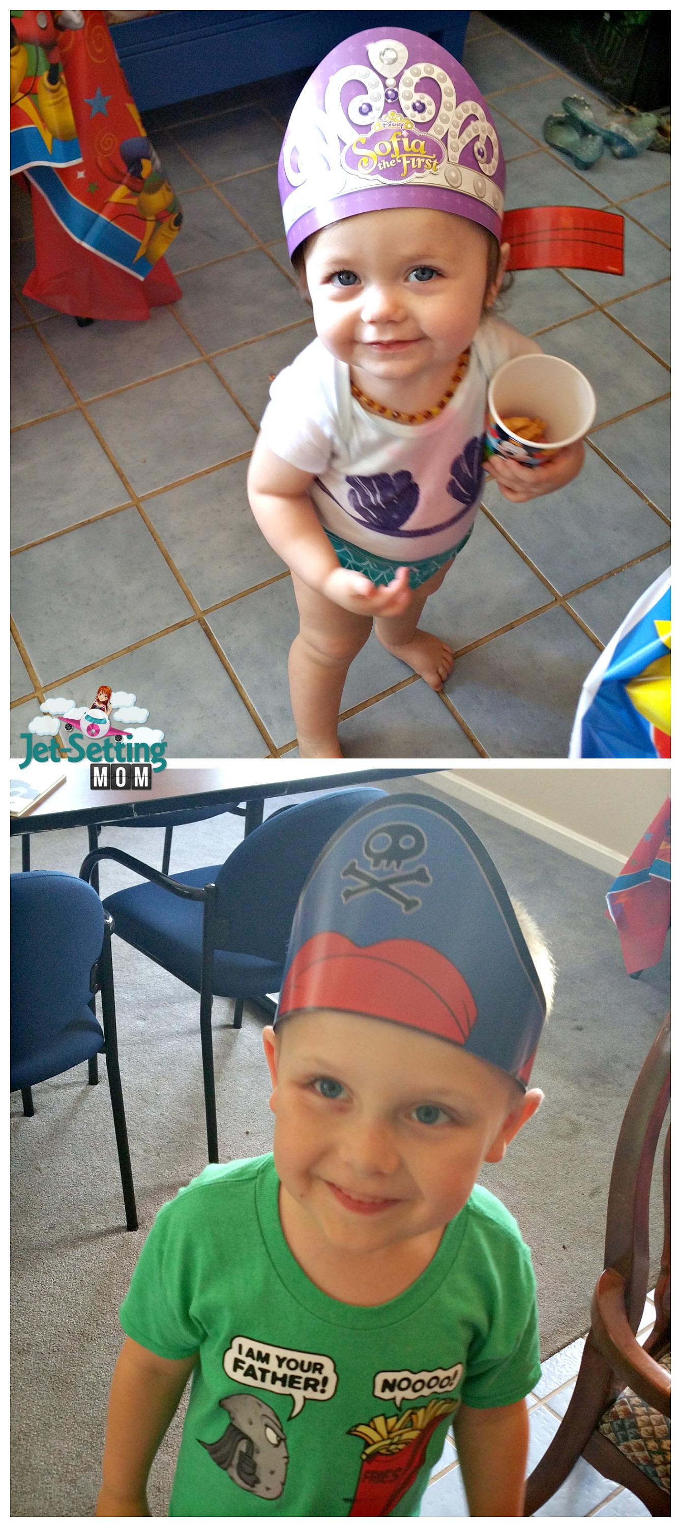 little pirates and princess had fun at our #DisneyKids playdate