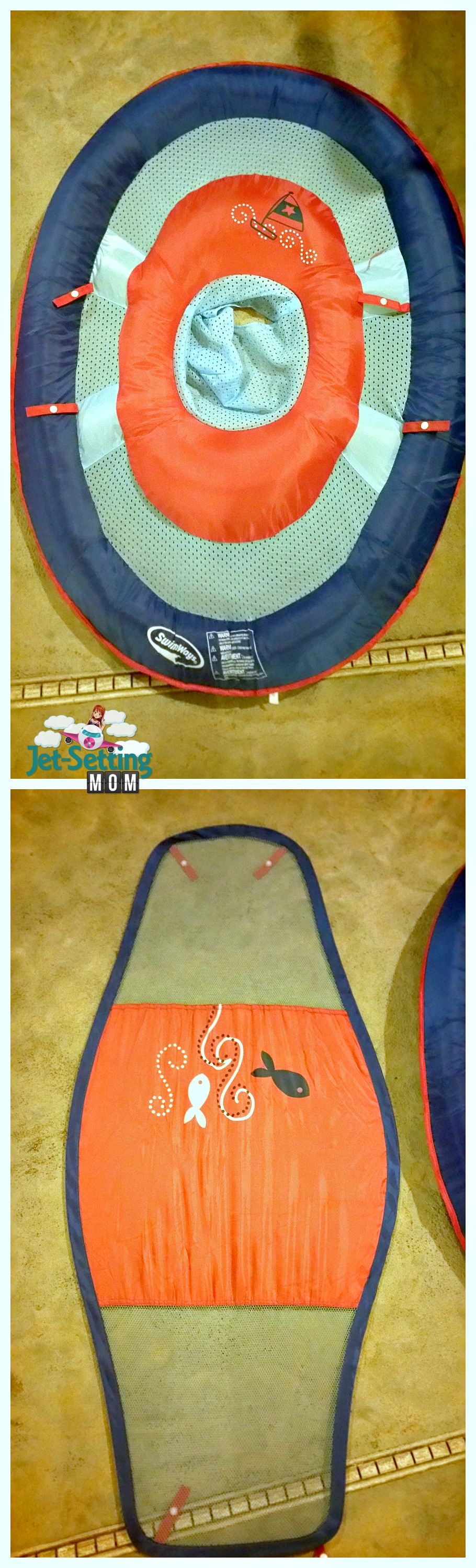 SwimWays Baby Spring Float is great for first swimmers! #IC #SwimWays #ad