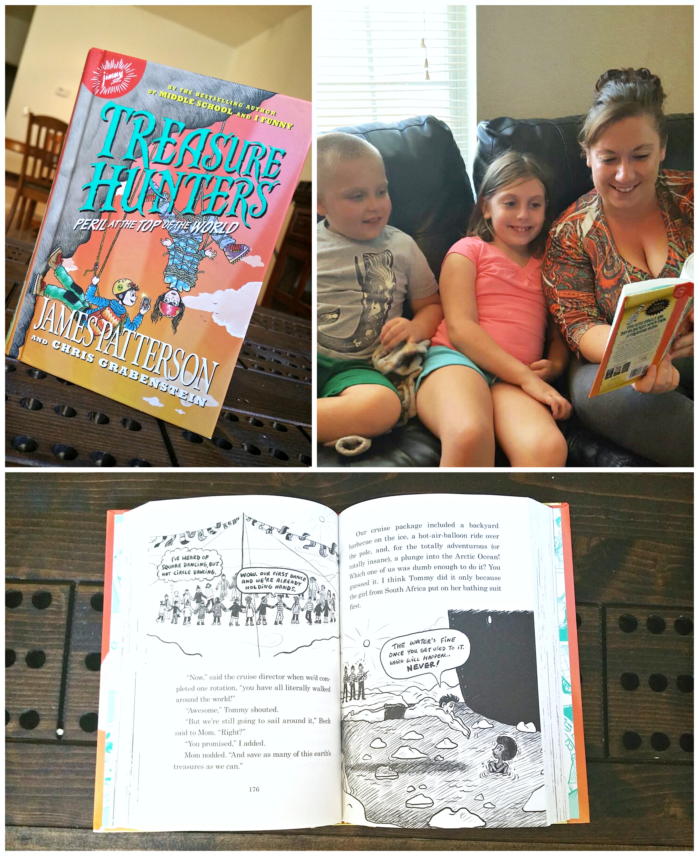 #TreasureHunters by James Patterson is a great new adventure book for kids! #ad