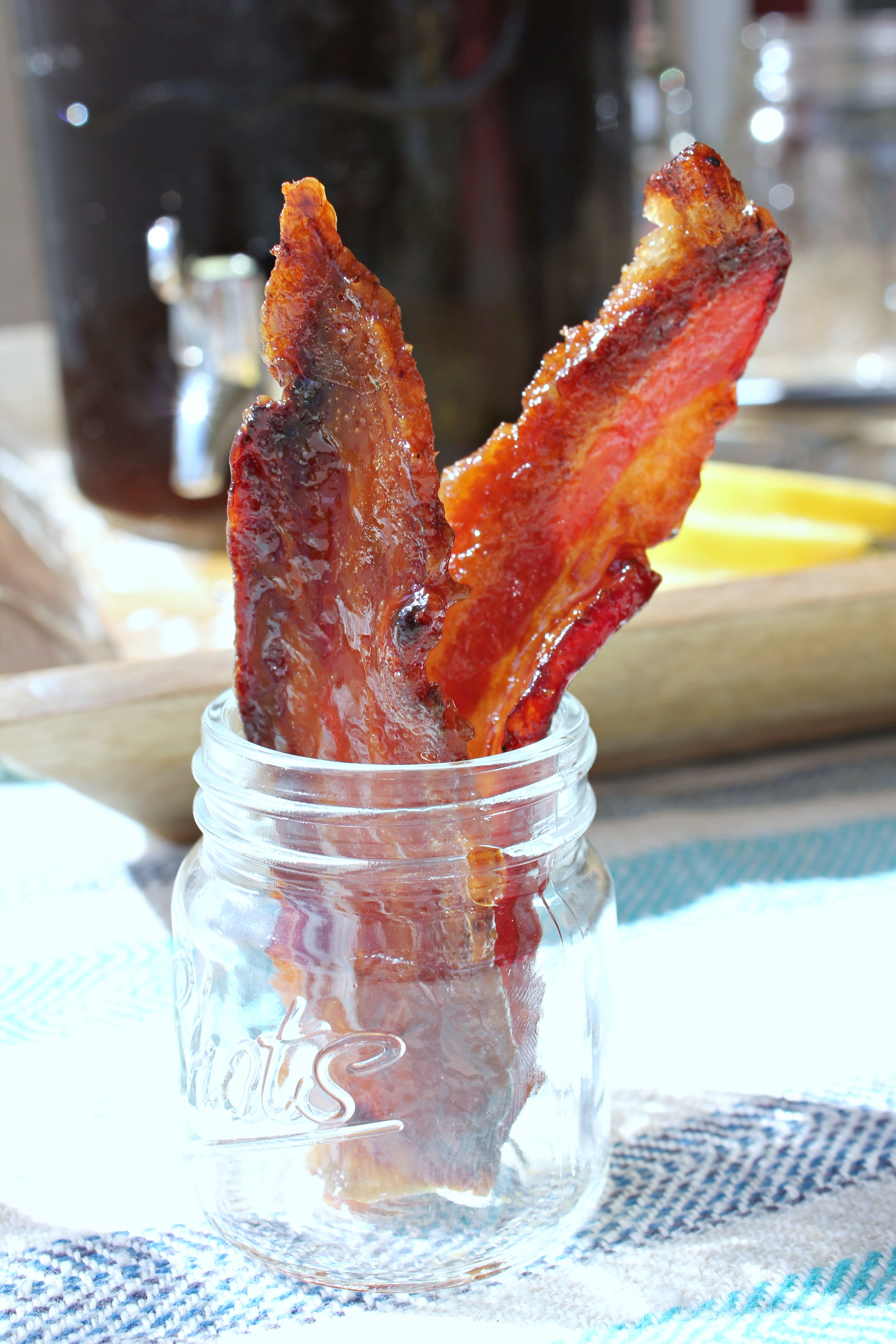Cider Whiskey Spiked Bacon