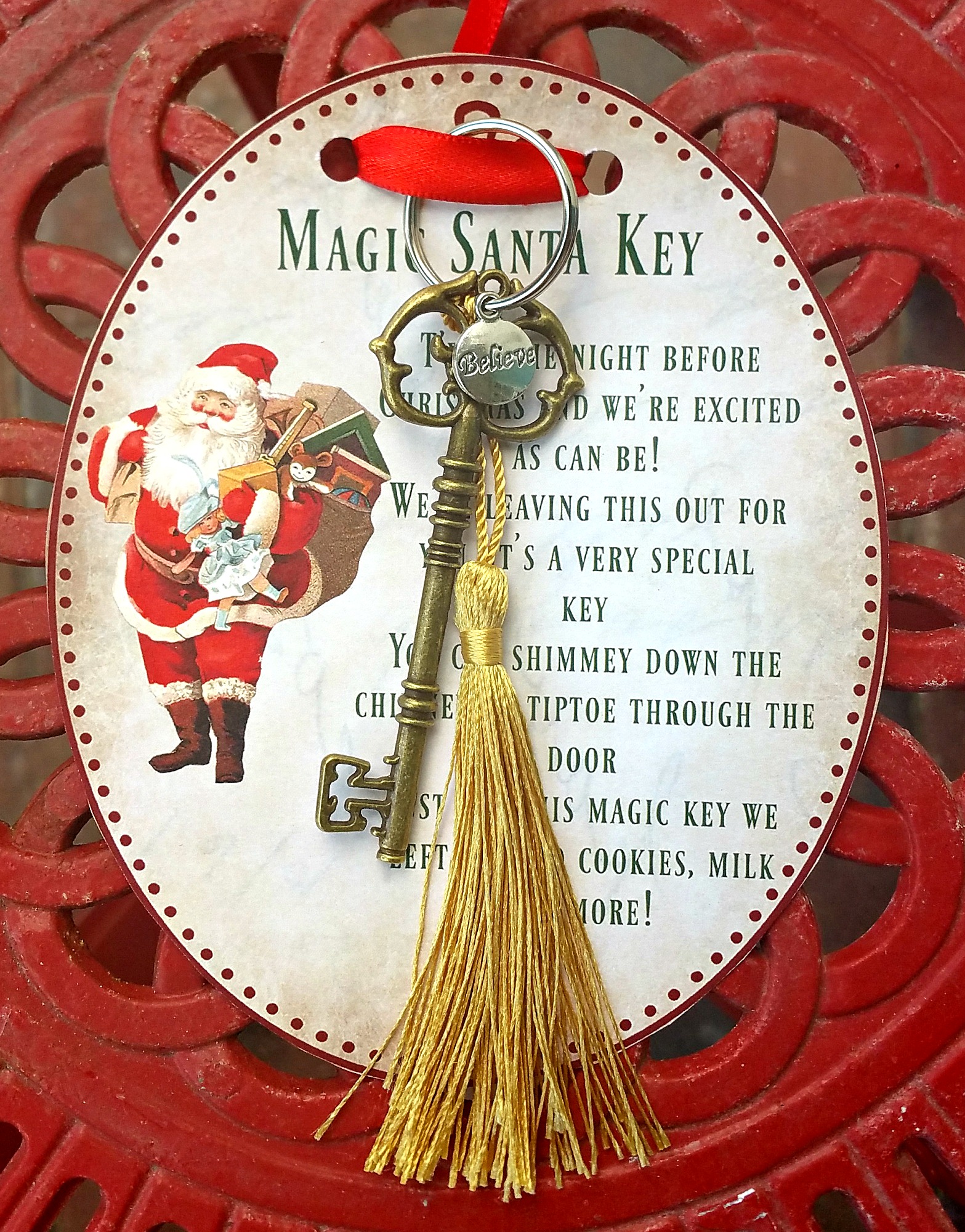 Magic Santa Key how-to and FREE printable