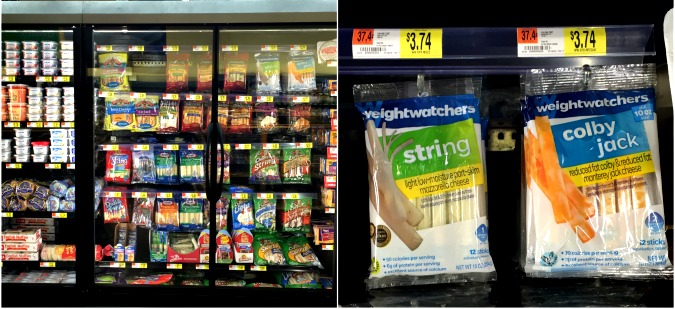 Weight Watchers String CHeese with Walmart