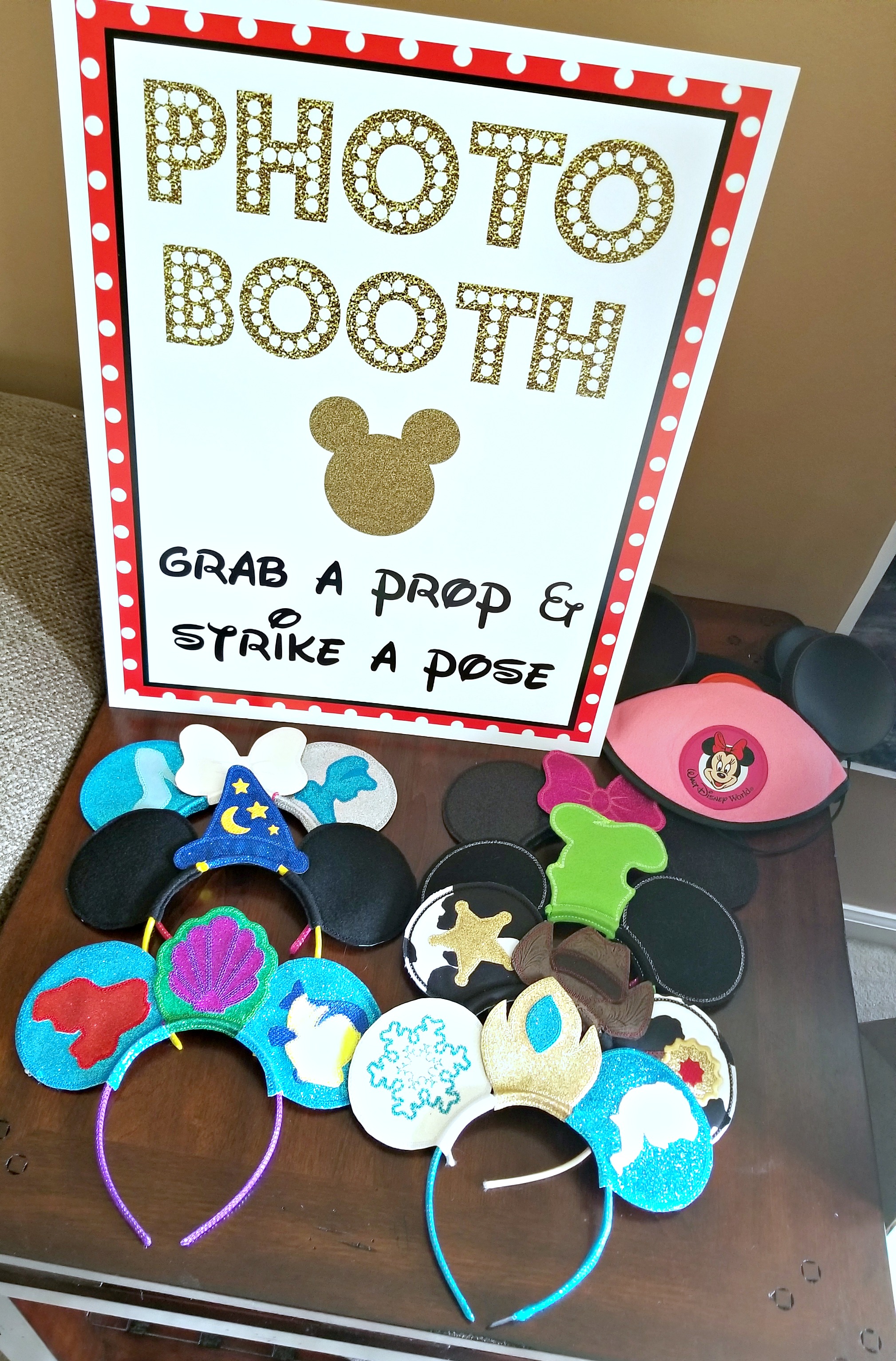 #DisneyKids Photo Booth Props