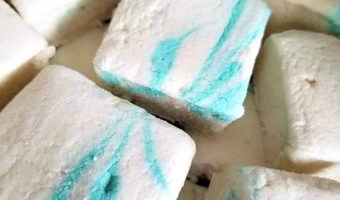 Fluffy Vanilla Swirl Marshmallows Recipe + Tips For Staying Burn Aware over the Holidays