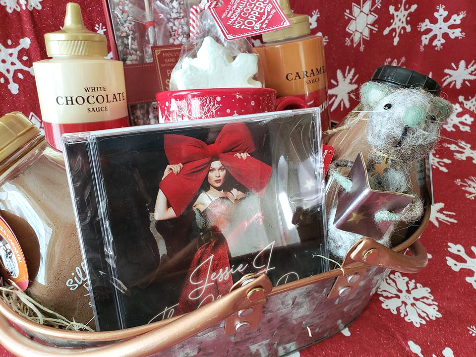 DIY Christmas Carols Gift Basket +